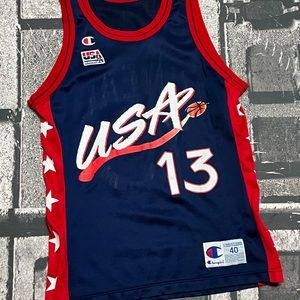Vintage Champion Shaq dream team jersey